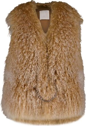 Givenchy Gilet smanicato in pelliccia - Toni neutri