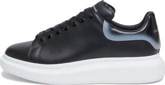 Alexander McQueen Larry Leather Sneakers Black White 777367WIE9G1081