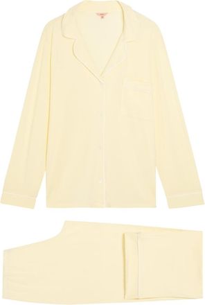 Eberjey Gisele Jersey Pyjama set - Yellow - S (UK8-10 / S)