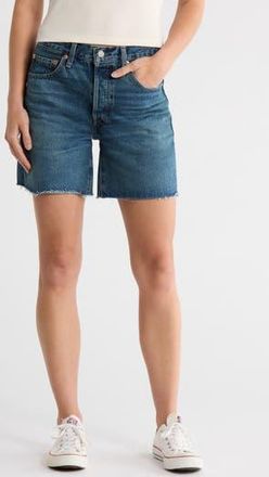 Levi's 501 Mid Thigh Denim Cutoff Shorts in Resignation at Nordstrom Rack, Size 24