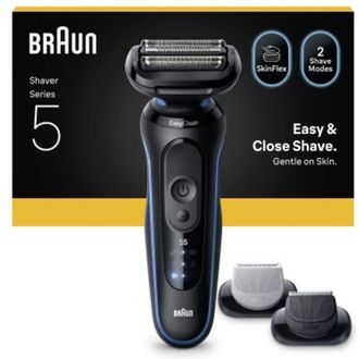 Braun Series 5 52-B1650S rasoio elettrico Trimmer Blu