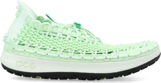 Nike ACG Watercat+ interwoven sneakers - unisex - Calf Leather/Fabric/Fabric/Rubber - 13 - Green