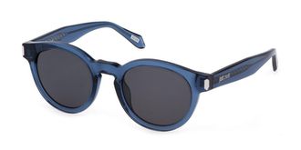Just Cavalli SJC025 0U11 Womens Sunglasses Blue Size 50