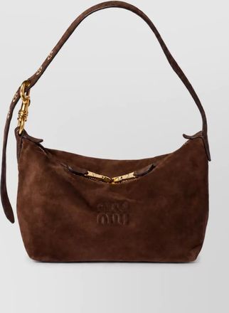 Miu Miu matelass&eacute; leather shoulder bag