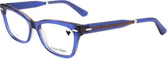 Calvin Klein Womens 52 mm Blue Eyeglasses CK23512-538-52