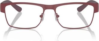A|X Armani Exchange Demo Rectangular Ladies Eyeglasses AX1065 6122 56