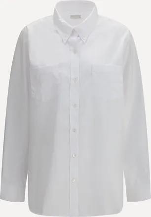 Dries Van Noten Camicia loose in cotone Woman 40