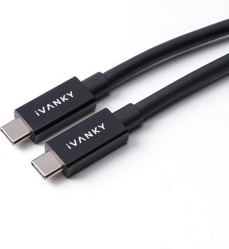 OEM Cable Dual Usb-c Thunderbolt 4 Para Fusiondock Max 1, 1,2 M Ivanky