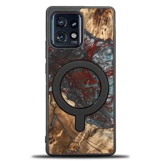 OEM Funda Bewood Unique Para Motorola Edge 40 Pro - Planetas - Plut&oacute;n Con Magsafe