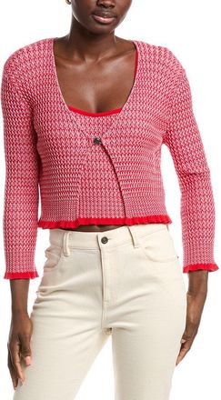 Maje 2-In-1 Clasp Front Sweater