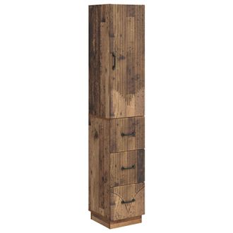 vidaXL Juego De Armarios 2 Uds. 33 X 34,5 X 87 Cm Madera De Ingenier&iacute;a Vidaxl
