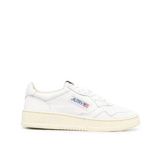 Autry Medalist Sneaker - Dames - Sneakers - Wit - 38 EU - Katoen - Schoenen