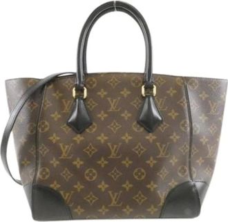 Louis Vuitton Pre-owned Handbags, female, Black, Size: ONE SIZE Pre-owned Canvas Handbag