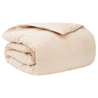 vidaXL Edred&oacute;n De Todo El A&ntilde;o Beige 135 X 200 Cm 100% Kapok Natural Vidaxl