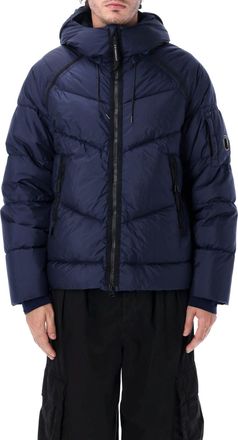 C.P. Company Quilted Down Shield Puffer Hoodie