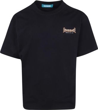 Barrow Jersey T-Shirt - Heren - T-shirts - Zwart - S - Katoen - Tops