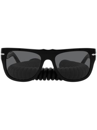 Persol Occhiali da sole Pinnacle squadrati - Nero