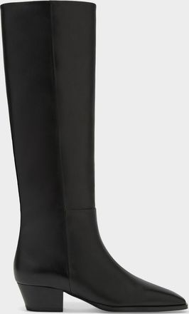 Aeyde Medea 40MM Leather Knee-High Boots
