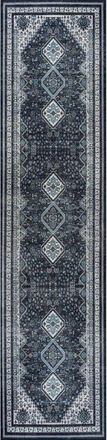 Jonathan Y Designs Dalyan Geometric Medallions Machine-Washable Area Rug in Navy/light Gray at Nordstrom, Size 4Ft 0In X 6Ft 0In