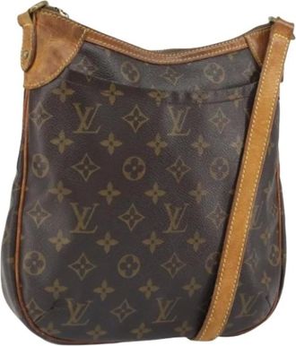 Louis Vuitton Pre-owned Cross Body Bags, female, Brown, Size: ONE SIZE Pre-owned Canvas Cross Body Bag