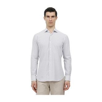 Caliban Long Sleeve Shirt - Heren - Casual Overhemden - Blauw - L - Katoen - Overhemden