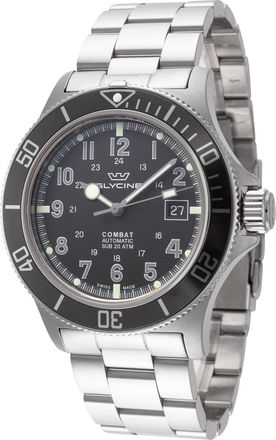 Glycine Mens Combat Sub 42mm Automatic Watch