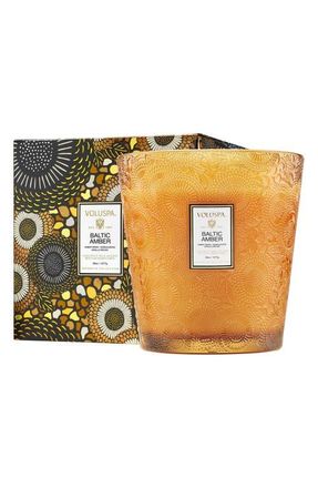 Voluspa Baltic Amber Three-Wick Hearth Candle at Nordstrom