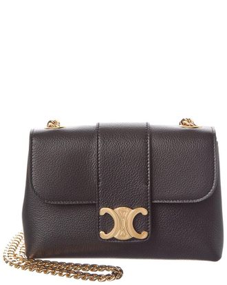 Celine Celine Victoire Mini Leather Shoulder Bag