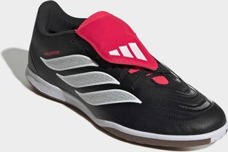 adidas Fussballschuh ADIDAS PERFORMANCE PREDATOR CLUB SALA FOLD-OVER TONGUE INDOOR, Gr. 42,5, core schwarz, ftwr wei&szlig;, lucid rot, Synthetik, Schuhe Fussballs