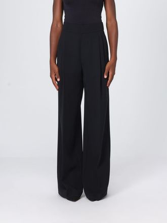 Twinset High-Waisted Wide-Leg Sartorial Cr&ecirc;pe Trousers