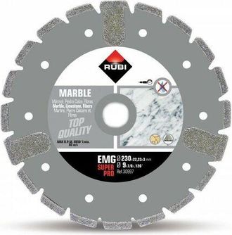 Rubi 30997 Emg-230 Superpro Disco Diamante M&aacute;rmol Electrodepositado - Ref: 30997