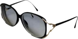 Dior Pre-owned Accessories, female, Black, Size: ONE SIZE Pre-owned Plastic Sunglasses