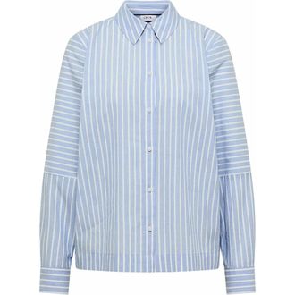 Cecil Gestreepte Blouse - Dames - Blouses & Shirts - Blauw - Maat: 2XL Katoen