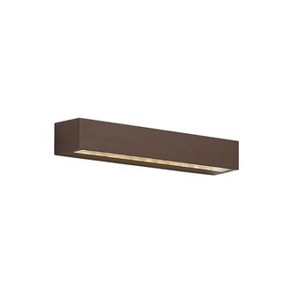 QAZQA Qazqa L&aacute;mpara De Pared Industrial Para Exterior Marr&oacute;n &Oacute;xido 38cm