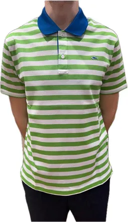 Paul & Shark Gestreept Poloshirt - Heren - Polos - Veelkleurig - XL - Tops