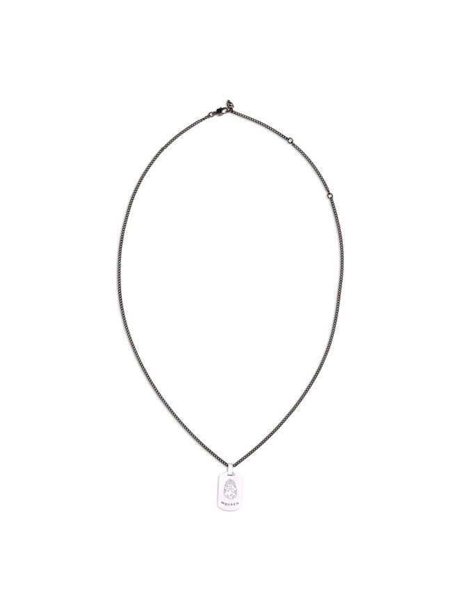 【関税込み】alexander mcqueen★Rose and Skull ネックレス Necklaces And Pendants