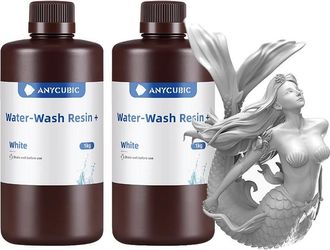 OEM Resina Lavable Con Agua, Tiempo De Exposici&oacute;n R&aacute;pido, F&aacute;cil Limpieza Por Parte Del Usuario, Color Blanco, 2 Kg
