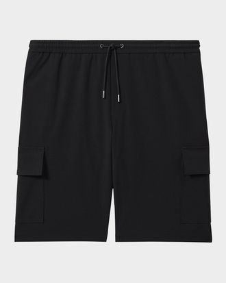 Reiss Men & apos;s Relaxed Drawstring Climb Shorts