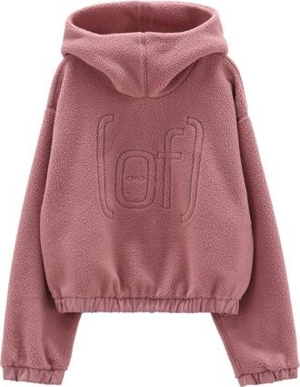 F.lli Campagnolo Sweat Fix Hood Hoodie f&uuml;r Damen | rosa/braun