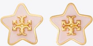 Tory Burch Womens Forget Me Not Enamel Stud Earrings, One Size