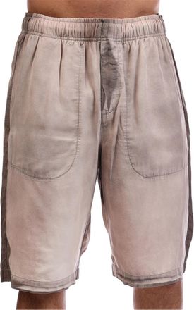 Diesel Heren Relaxed Fit Casual Sweat Shorts (Grijs)
