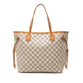 Louis Vuitton White Pvc Leather Tote Bag (Pre-Owned)