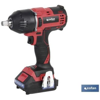 cofan Pistola Impacto 1/2 Bater&iacute;a 20 V 400 Nm, Pistola De Impacto 1/2 A Bater&iacute;a 20v (bater&iacute;a Y Cargador Incluidos). Motor Sin Escobillas De Alto Rendimiento