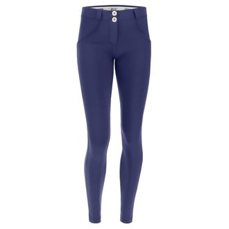 Freddy Leggings FREDDY Leggings WRUP2RC004REC, Damen, Gr. XS, EURO, blau (mood indigo), Obermaterial: 78% Polyester PES. 22% Elasthan EL., Hosen Leggings