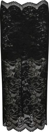 Paco Rabanne Long Skirt Black Polyamide Maxi Skirt
