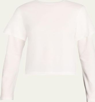 Still Here 2Tee Layered Long-Sleeve T-Shirt