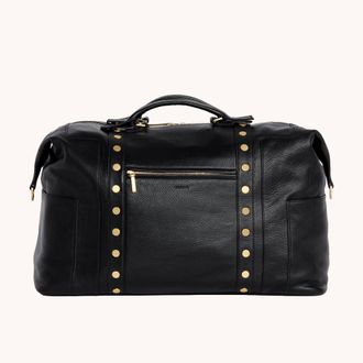 Hammitt Hammitt LAX Intl Black Brushed Gold Red Zip