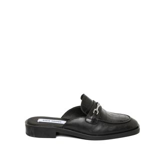 Steve Madden Womens Leather Nada 184 Mules - Black - Size UK 5