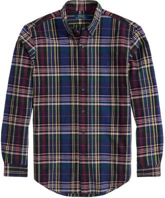 Polo Ralph Lauren Blue And Red Shirt