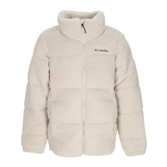 Columbia Bear Puffect Sherpa Jas Donker Steen - Heren - Winterjassen - Beige - L - Polyester - Jassen